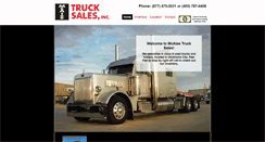 Desktop Screenshot of mcateetrucksalesinc.com