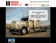 Tablet Screenshot of mcateetrucksalesinc.com